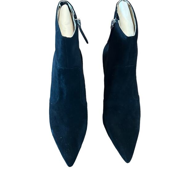 Kate Spade Vikki Suede Sleek Stiletto Pointed Toe Dress Booties NEW Size 10 - Picture 3 of 12